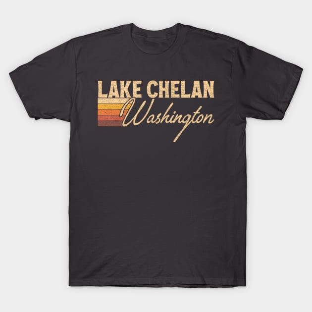 Lake Chelan Washington T-Shirt by dk08